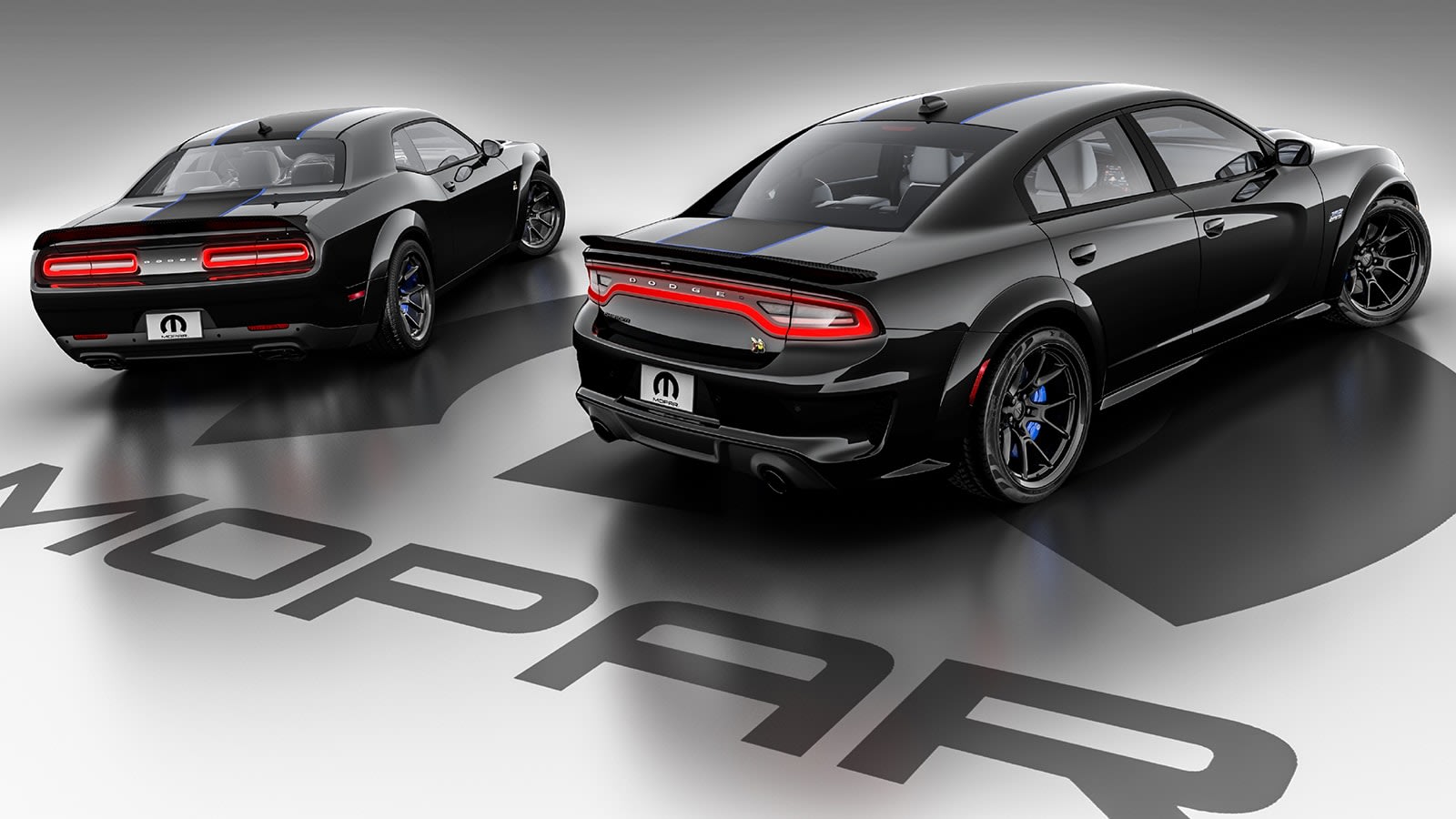 2023 Mopar-modded Dodge Challenger, Charger editions help
